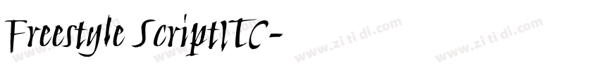 Freestyle ScriptITC字体转换
